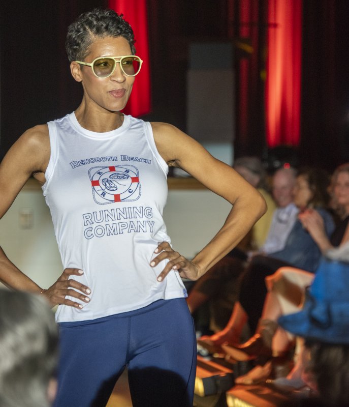 Cicely Everson sports Rehoboth Running Company attire.